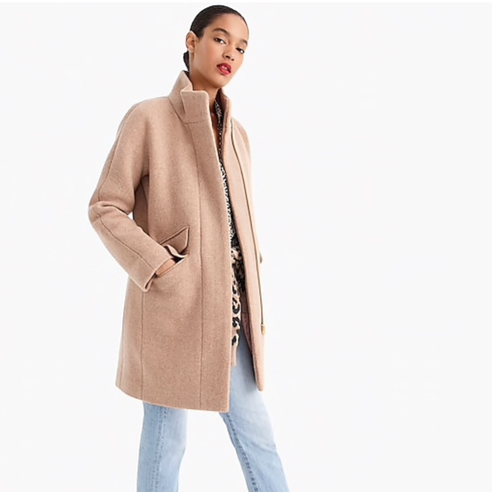 J. Crew Stadium Cloth Cocoon Coat